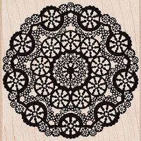 Hero Arts - Woodblock - Wood Mounted Stamps - Circle Lace