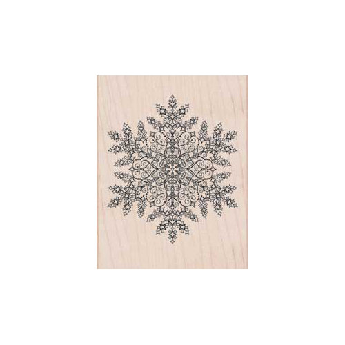 Hero Arts - Woodblock - Christmas - Wood Mounted Stamps - Dazzling Snowflake