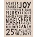 Hero Arts - Woodblock - Christmas - Wood Mounted Stamps - Winter Sparkle Background