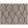 Hero Arts - Woodblock - Wood Mounted Stamps - Wave Pattern Background