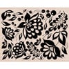Hero Arts - Woodblock - Wood Mounted Stamps - Large Floral Background