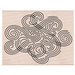 Hero Arts - Woodblock - Wood Mounted Stamps - Large Swirl Background