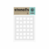 Hero Arts - Stencils - Irregular Checkerboard Background