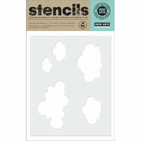 Hero Arts - Stencils - Cloud Pattern
