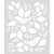 Hero Arts - BasicGrey - Evergreen Collection - Stencils - Birds and Leaves