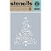 Hero Arts - Christmas - Stencils - Swirl Tree