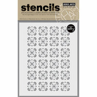 Hero Arts - Kelly Purkey Collection - Stencils - Floral Tile