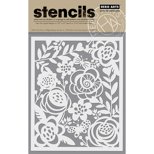 Hero Arts - Stencils - Bold Floral