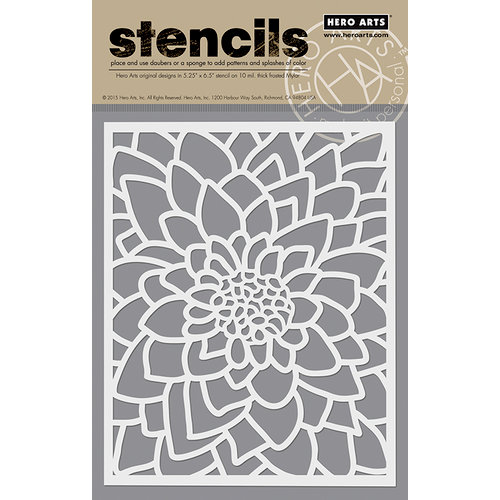 Hero Arts - Stencils - Large Flower