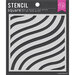 Hero Arts - Stencils - Flowy Stripes
