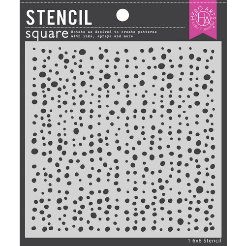 Hero Arts - Stencils - Sprinkled Dots
