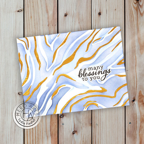 Hero Arts - Stencils - Marbling Hero Arts - Stencils - Marbling