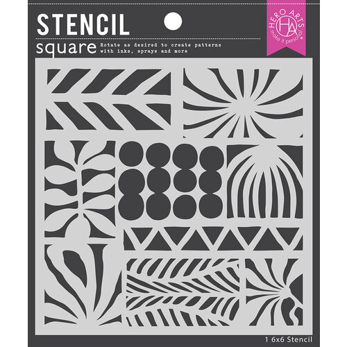 Hero Arts - Stencils - Floral Trove