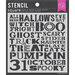 Hero Arts - Stencils - Halloween Words