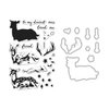 Hero Arts - Die and Clear Photopolymer Stamp Set - Deer