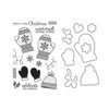 Hero Arts - Christmas - Die and Clear Photopolymer Stamp Set - Holiday Mittens