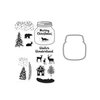 Hero Arts - Die and Clear Photopolymer Stamp Set - Winter Scene