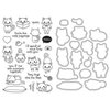 Hero Arts - Die and Clear Photopolymer Stamp Set - Purr