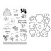 Hero Arts - Garden Collection - Die and Clear Photopolymer Stamp Set - Busy As A