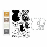 Hero Arts - Die and Clear Photopolymer Stamp Set - Color Layering Koala