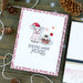 Hero Arts- Season of Wonder Collection - Christmas - Die and Clear Photopolymer Stamp Set - Sending Warm Hogs
