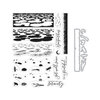 Hero Arts - Die and Clear Photopolymer Stamp Set - Lily Pond HeroScape