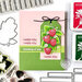 Hero Arts - Die and Clear Photopolymer Stamp Set - Color Layering Strawberries Combo