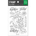 Hero Arts - Die and Clear Photopolymer Stamp Set - Koi Bunch