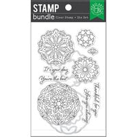 Hero Arts - Die and Clear Photopolymer Stamp Set - Floral Mandala