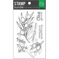 Hero Arts - Die and Clear Photopolymer Stamp Set - Olive Branch