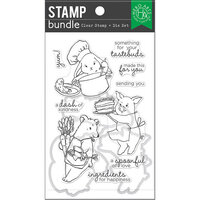 Hero Arts - Die and Clear Photopolymer Stamp Set - Animal Cooks
