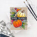 Hero Arts - Die and Clear Photopolymer Stamp Set - Grateful Pumpkin