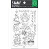 Hero Arts - Christmas - Die and Clear Photopolymer Stamp Set - Holiday Peg Dolls