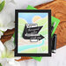 Hero Arts - Die and Clear Photopolymer Stamp Set - Roadside Messages