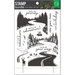 Hero Arts - Die and Clear Photopolymer Stamp Set - Winding Road HeroScape