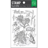 Hero Arts - Die and Clear Photopolymer Stamps - Monarch and Milkweed