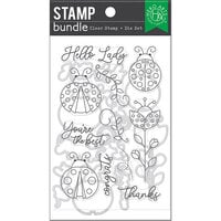 Hero Arts - Die and Clear Photopolymer Stamp Set - Hello Lady