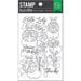 Hero Arts - Die and Clear Photopolymer Stamp Set - Hello Lady