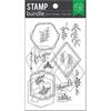 Hero Arts - Die and Clear Photopolymer Stamp Set - Geometric Frames