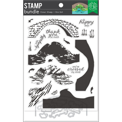 Hero Arts - Die And Clear Photopolymer Stamps - Stone Bridge