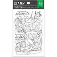 Hero Arts - Die And Clear Photopolymer Stamps - Love Bird & Friends