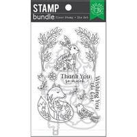 Hero Arts - Die And Clear Photopolymer Stamp Set - Folk Animals