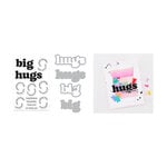 Hero Arts - Beary Sweet Collection - Die And Clear Photopolymer Stamp Bundle - Big Hugs
