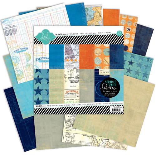 Heidi Swapp - No Limits Collection - 6 x 6 Paper Pack