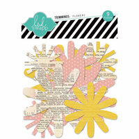 Heidi Swapp - Cardstock Embellishment Trimmings - Flowers