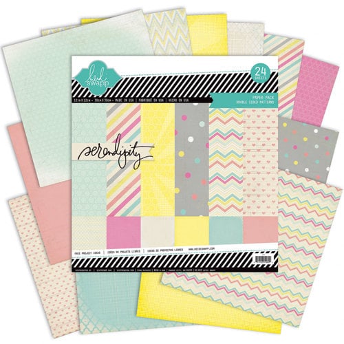 Heidi Swapp - Serendipity Collection - 12 x 12 Paper Pack