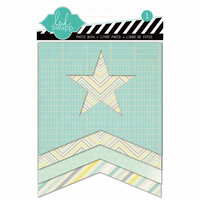 Heidi Swapp - Serendipity Collection - Mini Fotostack Openable - Staggered Paper Album - Stars