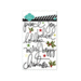 Heidi Swapp - Believe Collection - Christmas - Epoxy Stickers - Buzz Words