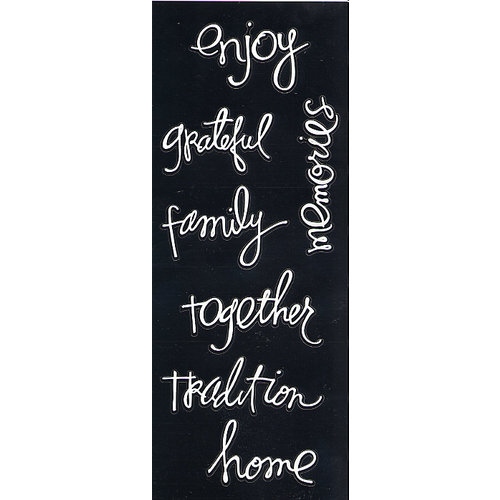 Heidi Swapp - Silhouette Words - Family, CLEARANCE