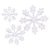 Heidi Swapp Ghost Shapes - Snowflakes - Clear